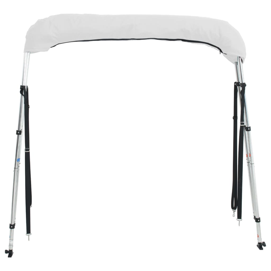 vidaXL Τέντα Σκάφους με 3 Αψίδες Τοιχώματα 183x(185-198)x137 εκ.