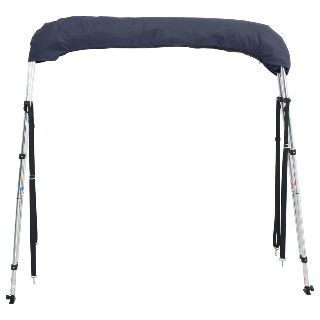 vidaXL Τέντα Σκάφους με 3 Αψίδες Τοιχώματα 183x(185-198)x137 εκ.