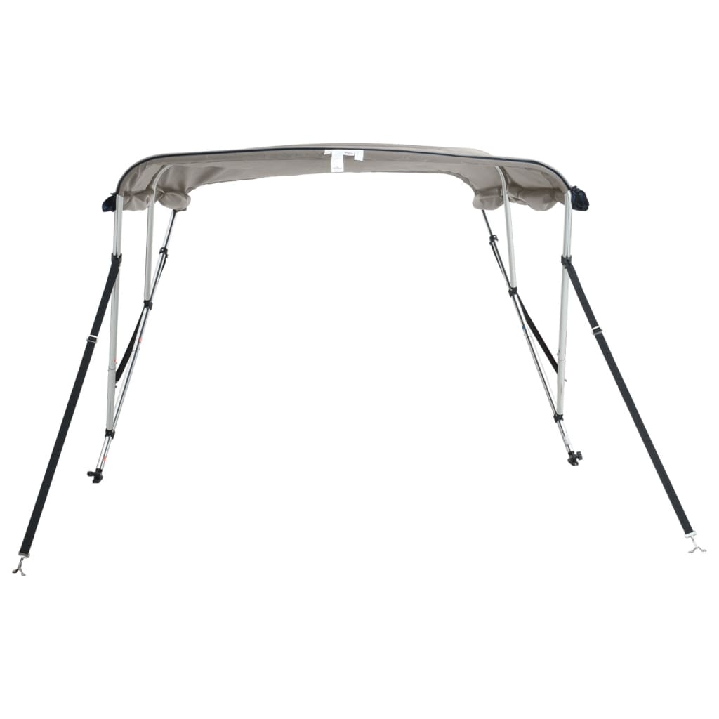 vidaXL Τέντα Σκάφους με 3 Αψίδες Τοιχώματα 183x(137-152)x137 εκ.