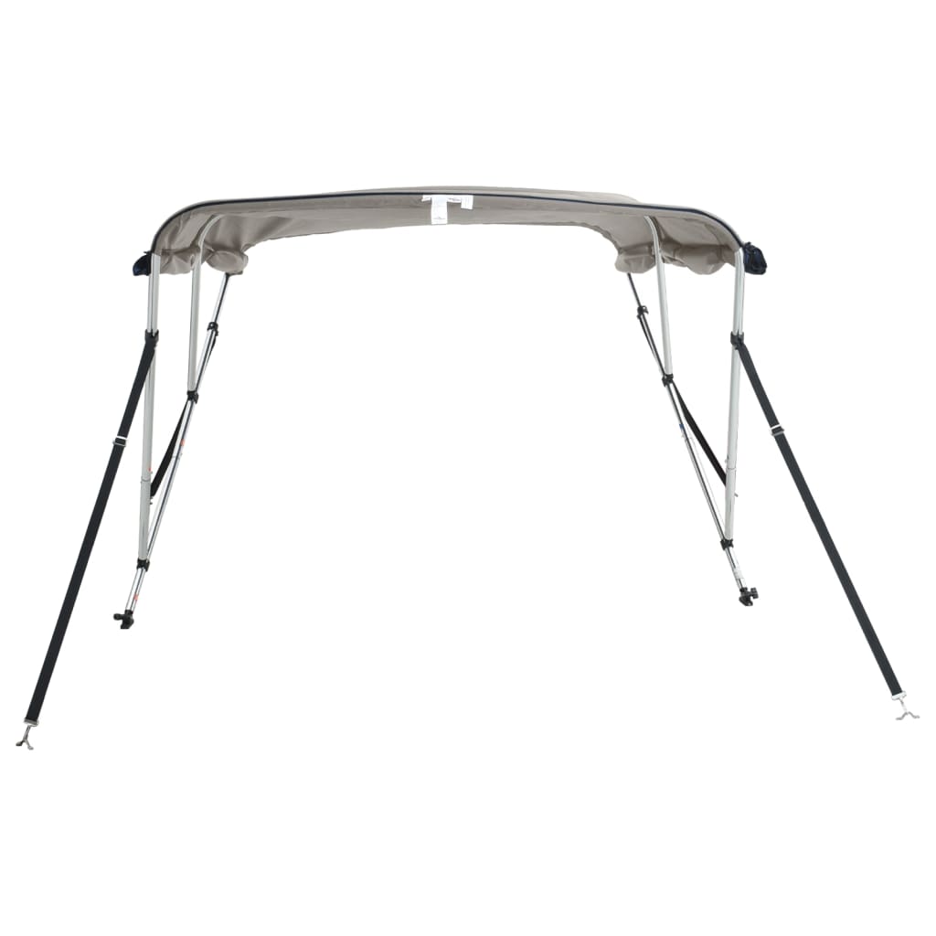 vidaXL Τέντα Σκάφους με 3 Αψίδες Τοιχώματα 183x(185-198)x137 εκ.