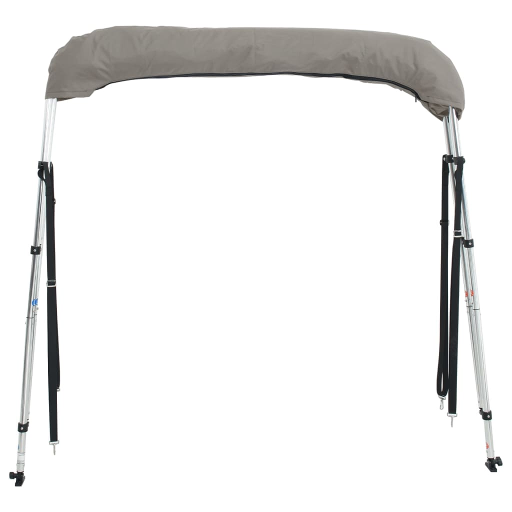 vidaXL Τέντα Σκάφους με 3 Αψίδες Τοιχώματα 183x(185-198)x137 εκ.