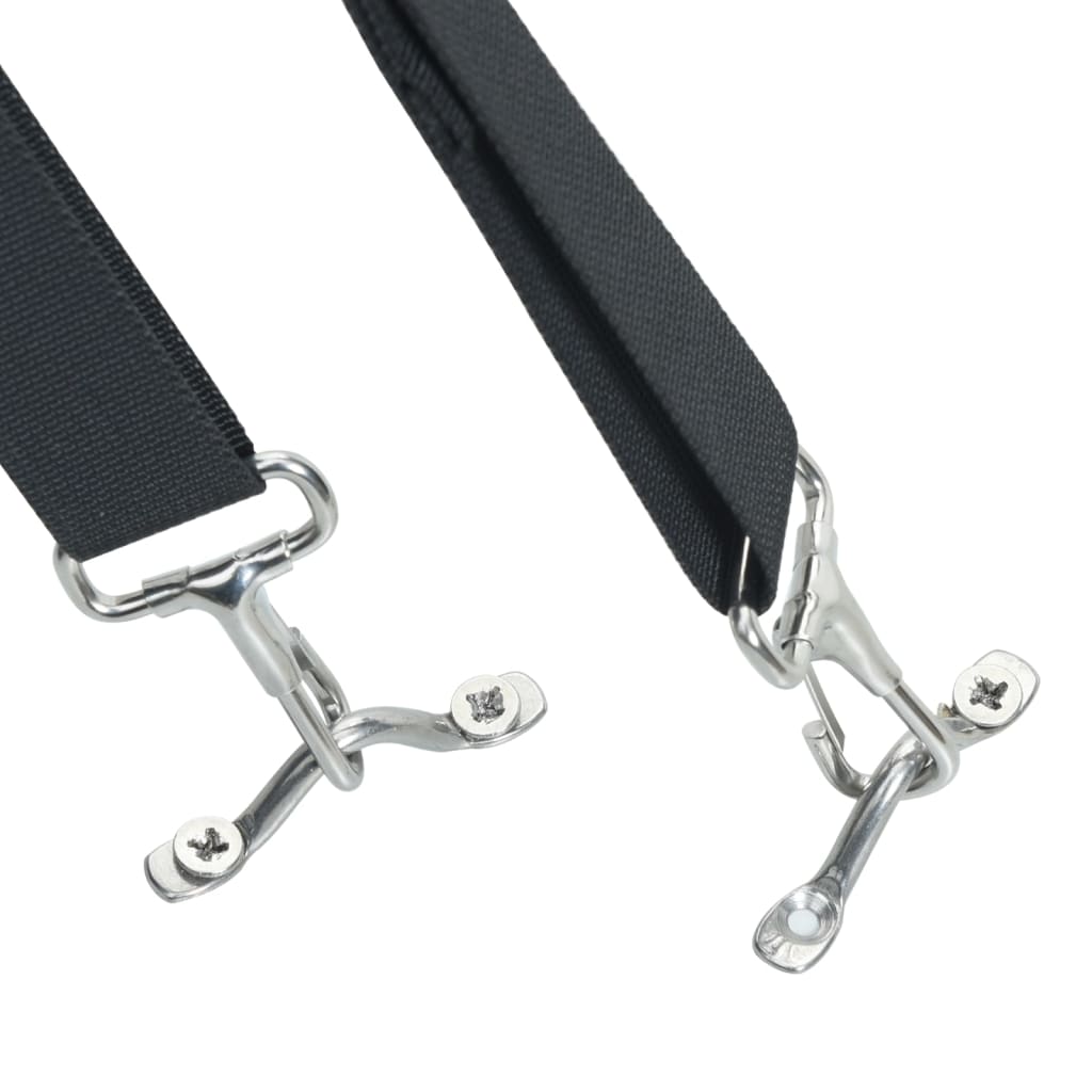 vidaXL Τέντα Σκάφους 4 Αψίδες Τοιχ. Δίχτυ Ανθρακί 243x(170-182)x137εκ