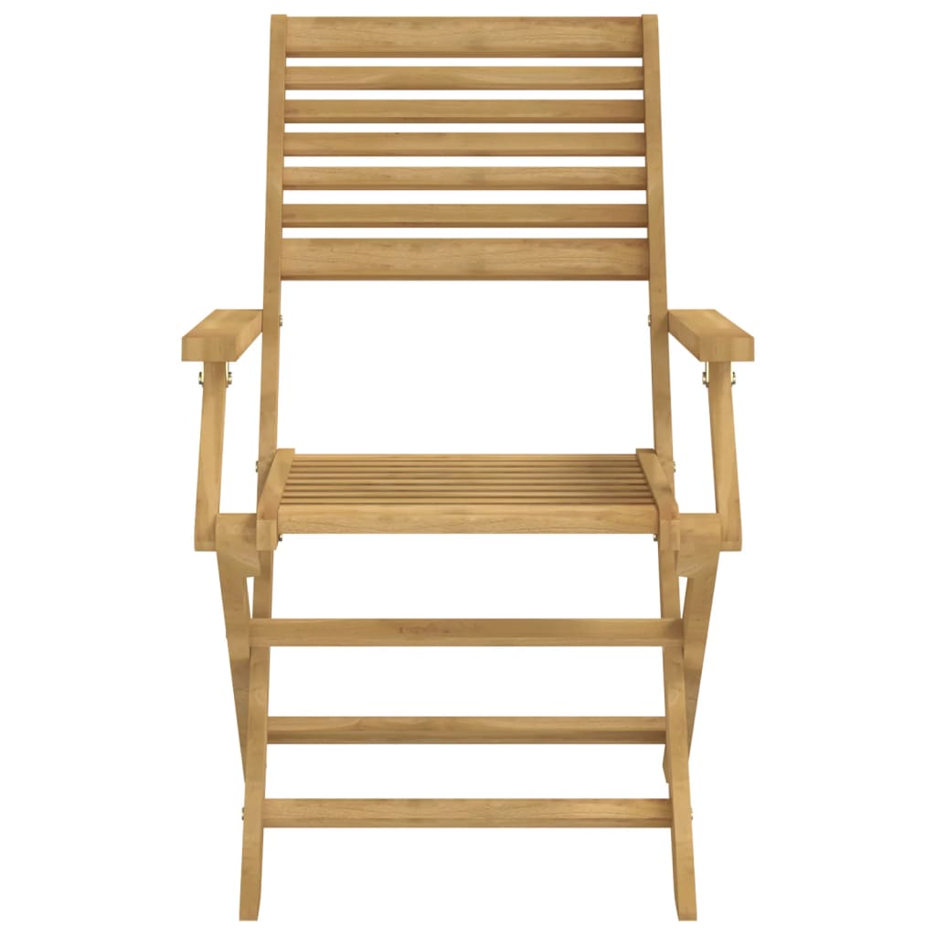 vidaXL Καρέκλες Κήπου Πτυσσόμενες 6 τεμ 54,5x61,5x86,5 εκ Μασίφ Ακακία