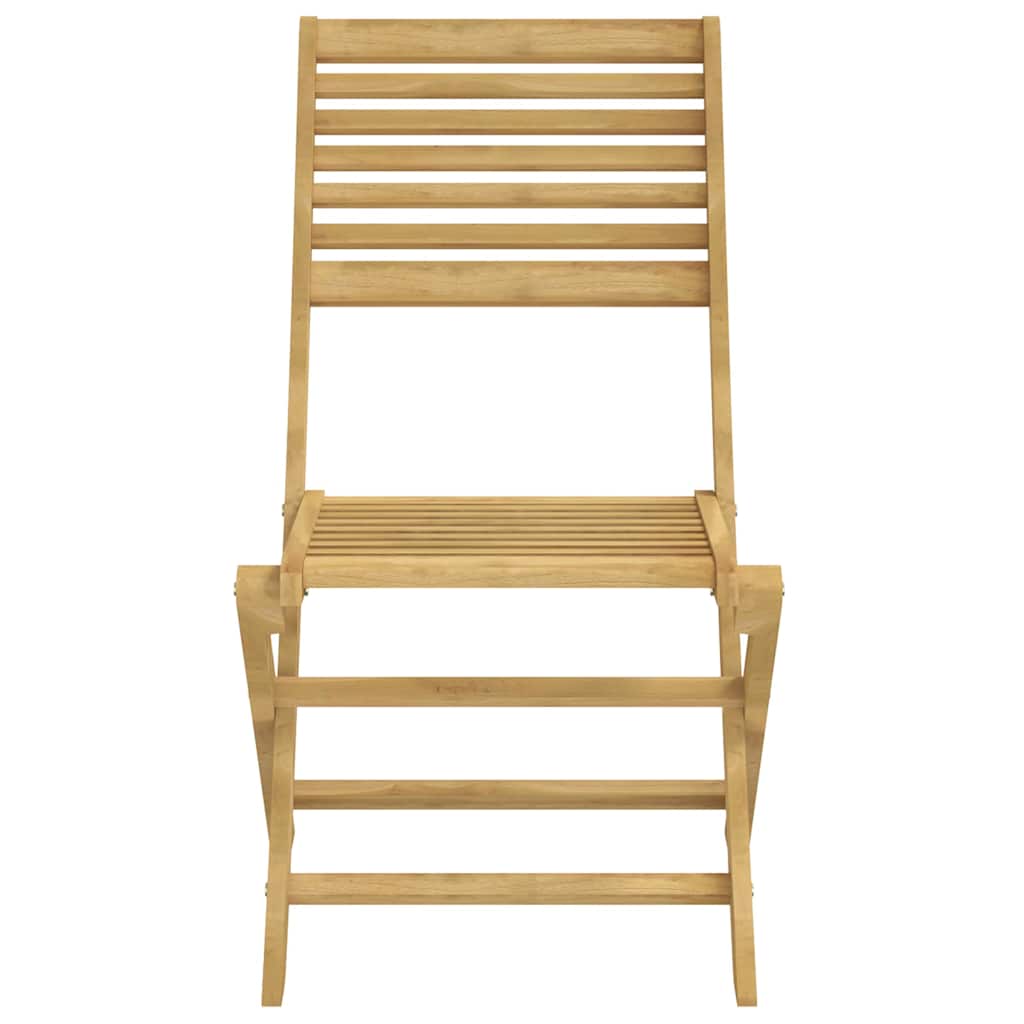 vidaXL Καρέκλες Κήπου Πτυσσόμενες 6 τεμ 48,5x61,5x87 εκ. Μασίφ Ακακία