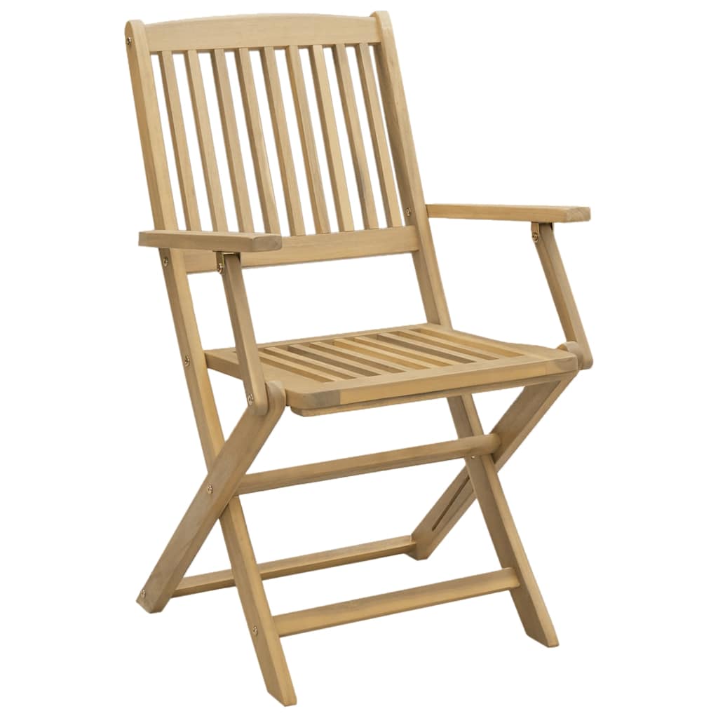 vidaXL Καρέκλες Κήπου Πτυσσόμενες 6 τεμ. 54,5x58x90 εκ. Μασίφ Ακακία