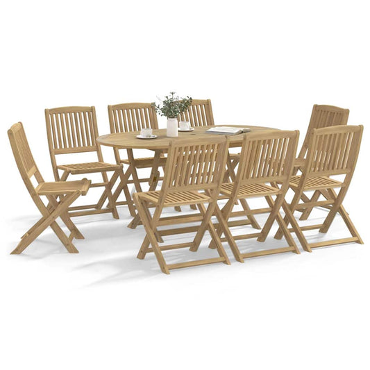 vidaXL Καρέκλες Κήπου Πτυσσόμενες 8 τεμ. 44x50x88 εκ. Μασίφ Ακακία