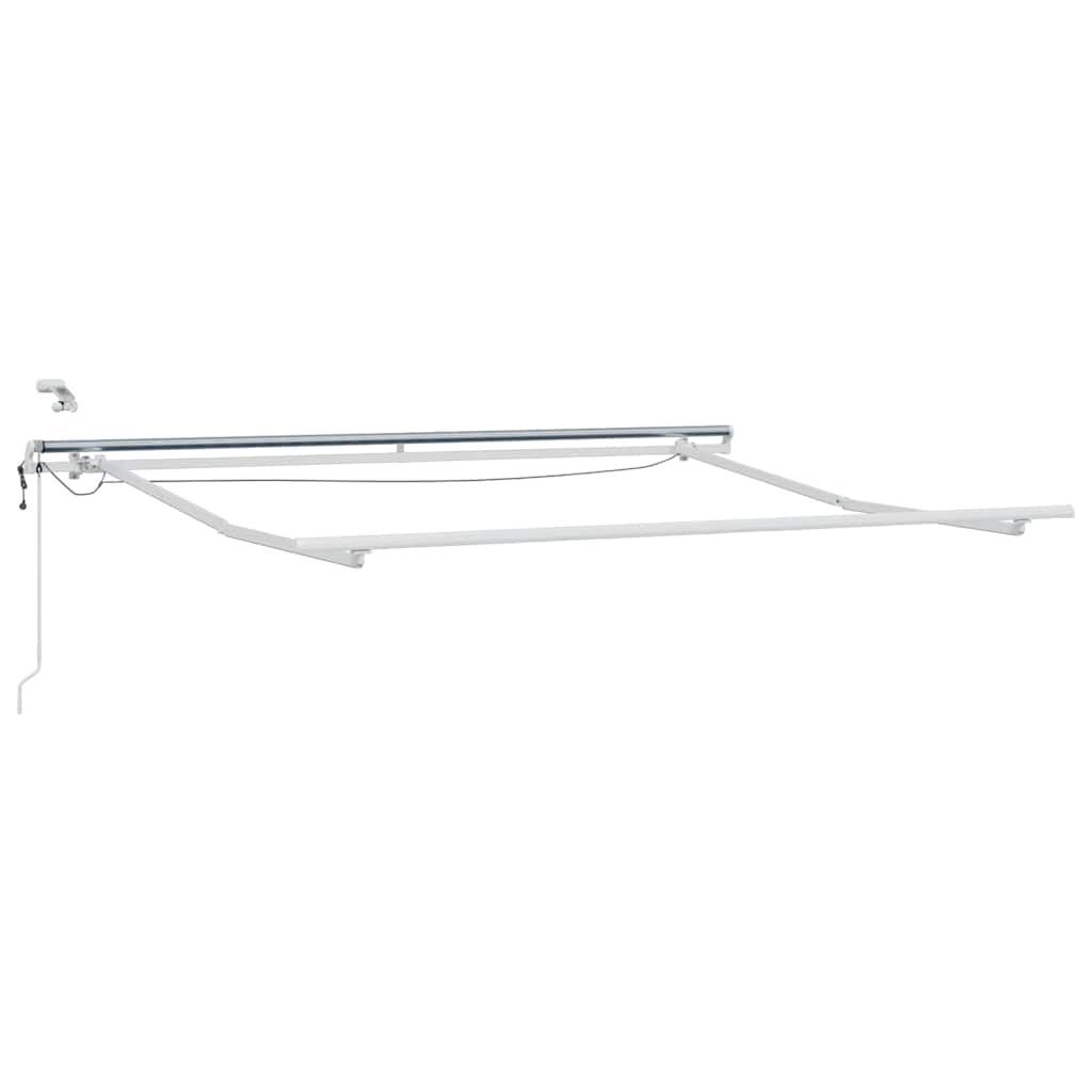 vidaXL Τέντα Πτυσσόμενη Αυτόματη με LED Μπορντό 300x250 εκ.