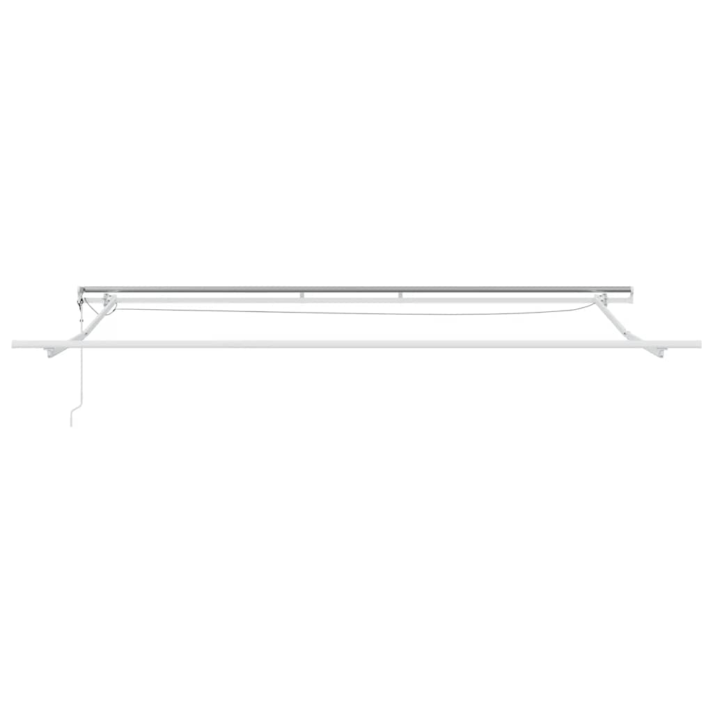 vidaXL Τέντα Πτυσσόμενη Αυτόματη με LED Μπορντό 450x300 εκ.