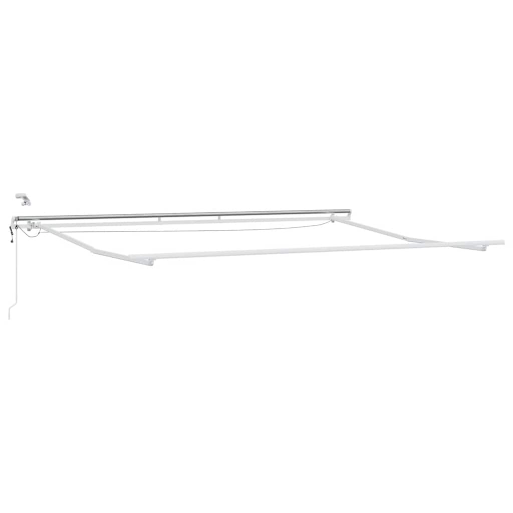 vidaXL Τέντα Πτυσσόμενη Αυτόματη με LED Μπορντό 450x300 εκ.