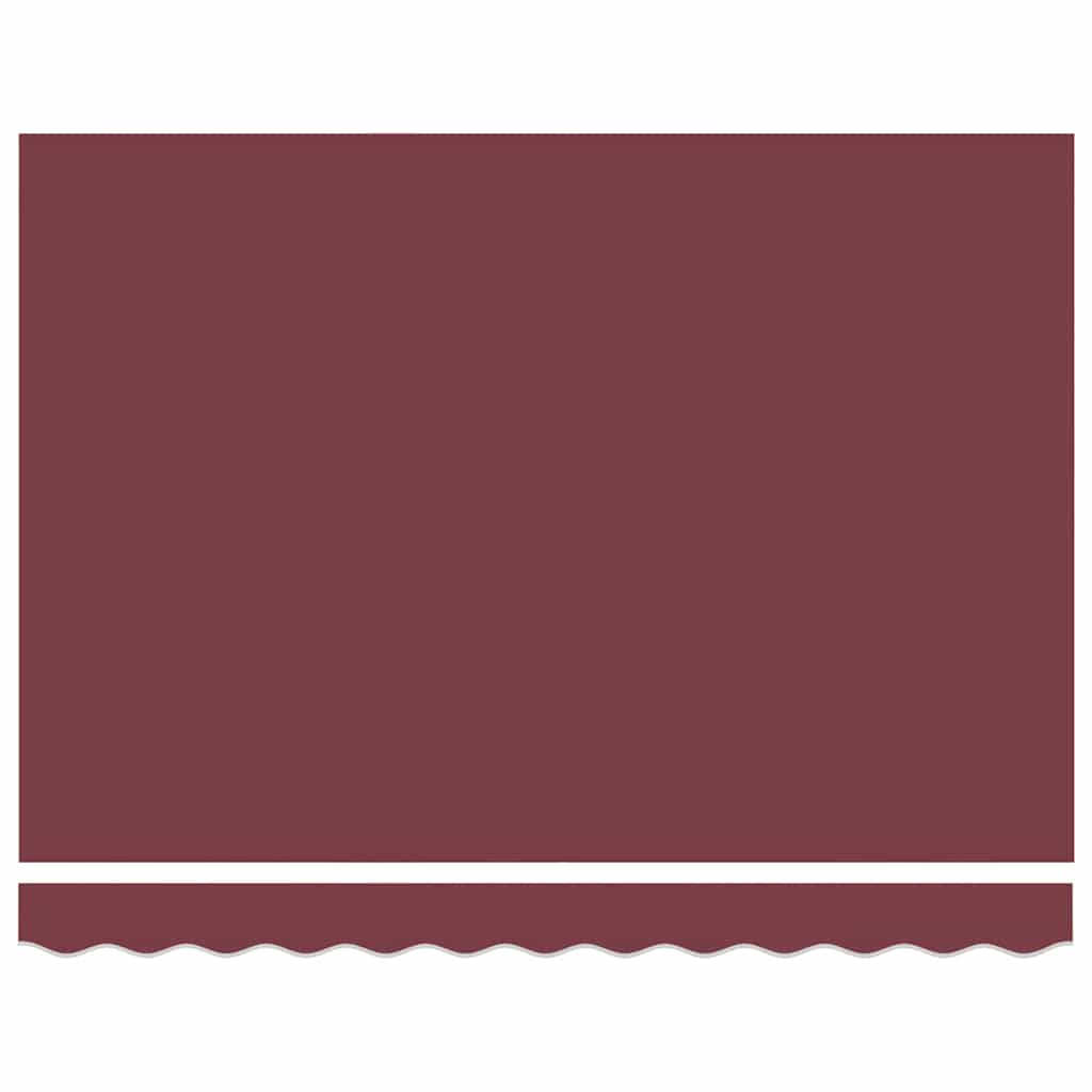 vidaXL Τέντα Πτυσσόμενη Χειροκίνητη Μπορντό 300x250 εκ.