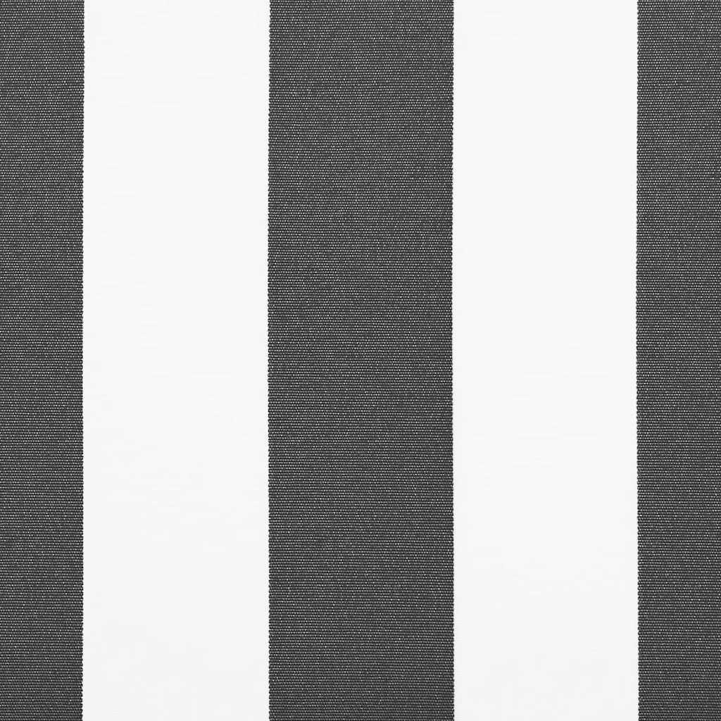 vidaXL Τέντα Πτυσσόμενη Αυτόματη Ανθρακί / Λευκή 400x300 εκ.