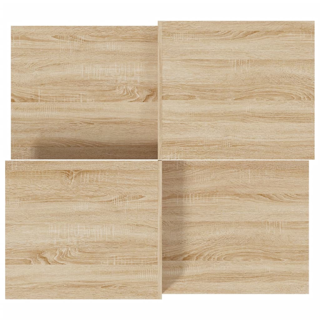 vidaXL Τραπεζάκια Σαλονιού 2 τεμ Sonoma Δρυς Επεξ. Ξύλο