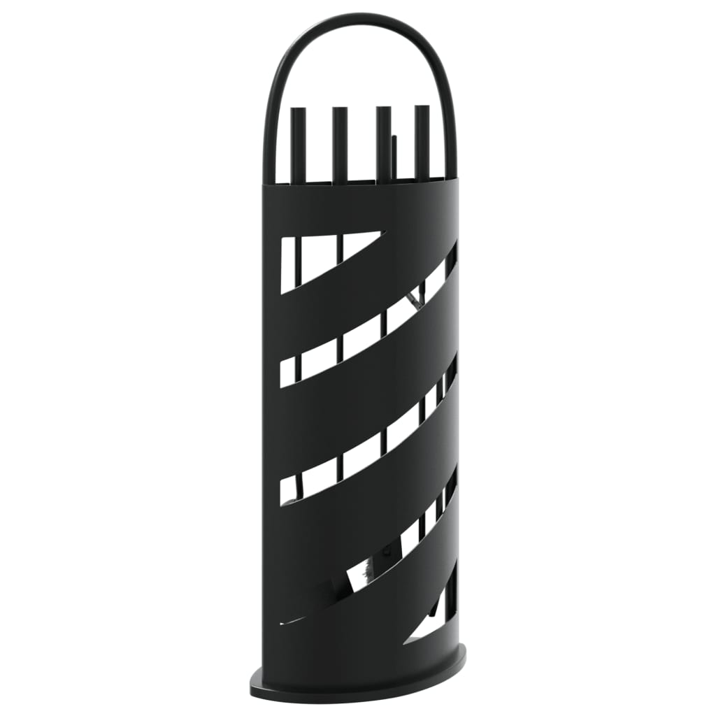 vidaXL Σετ Εργαλείων Τζακιού 5 τεμ. 23x15x66 εκ. από Ατσάλι