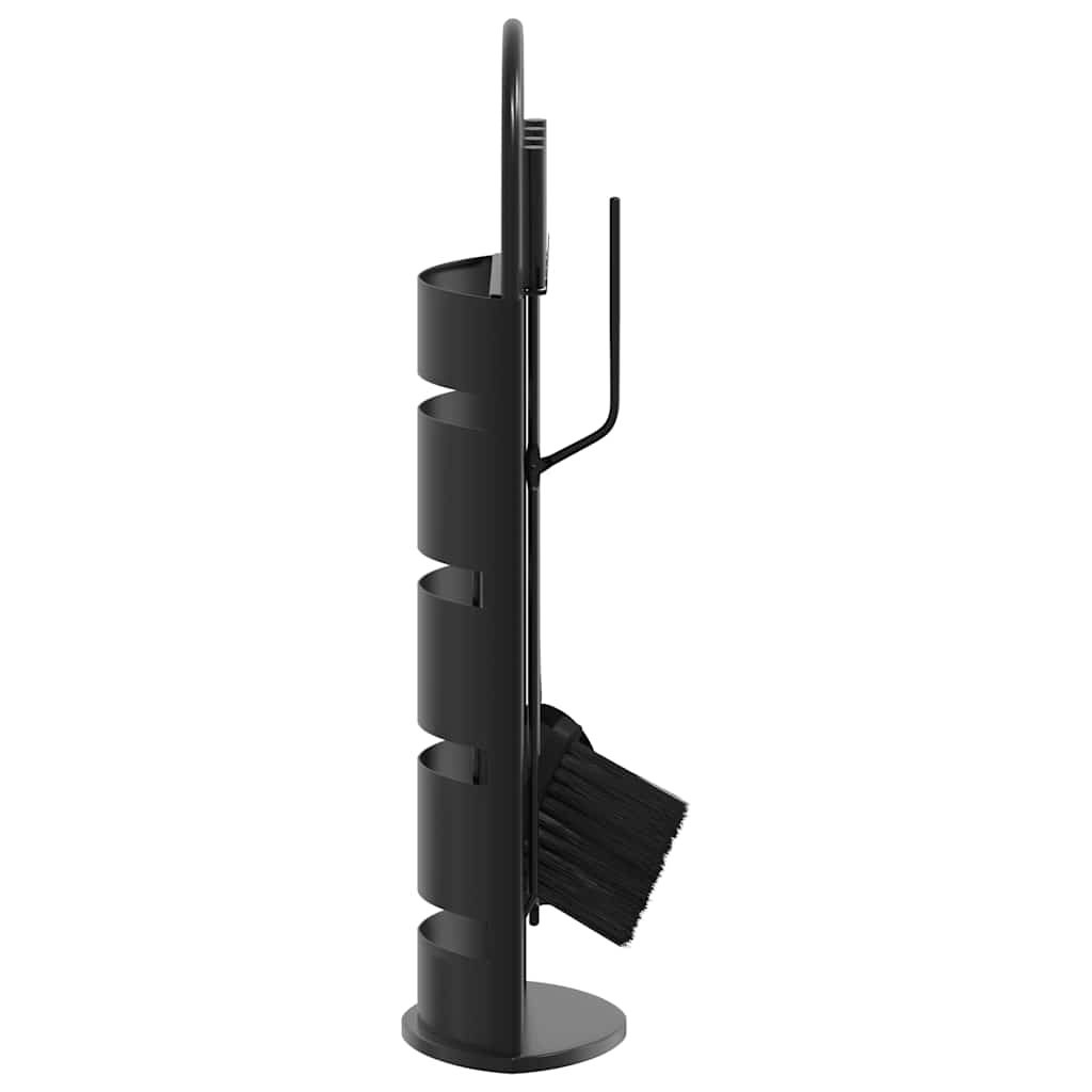 vidaXL Σετ Εργαλείων Τζακιού 5 τεμ. 23x15x66 εκ. από Ατσάλι