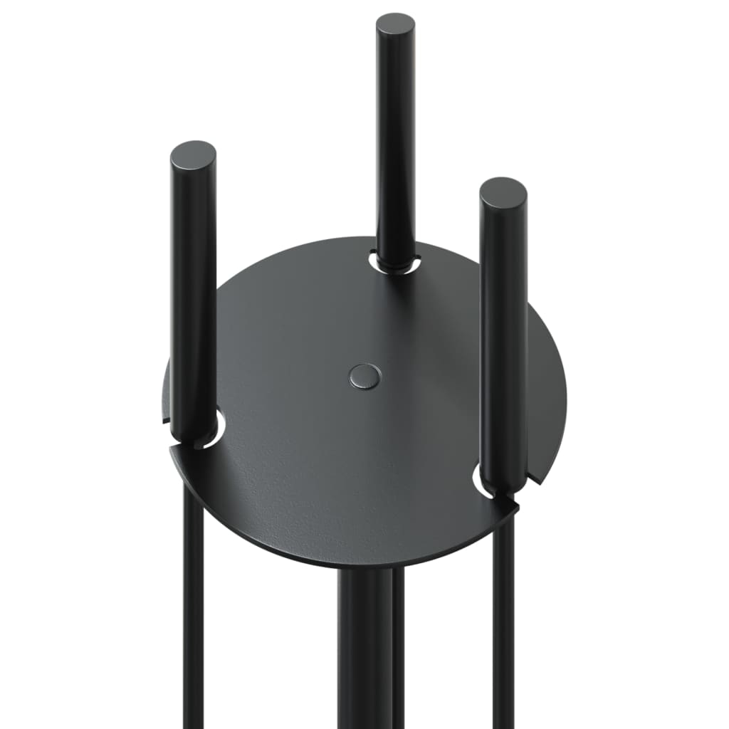 vidaXL Σετ Εργαλείων Τζακιού 4 τεμ. 22 x 59 εκ. από Ατσάλι