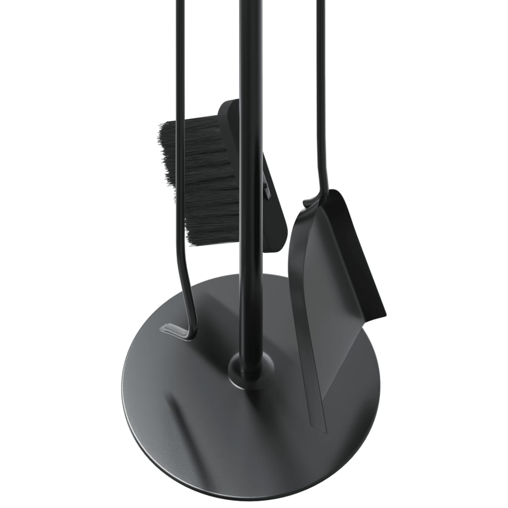 vidaXL Σετ Εργαλείων Τζακιού 4 τεμ. 22 x 59 εκ. από Ατσάλι