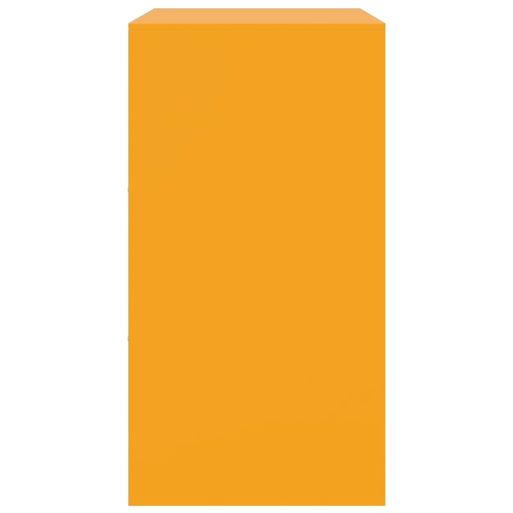 vidaXL Ντουλάπι Μουσταρδί 67x39x73 εκ. από Ατσάλι