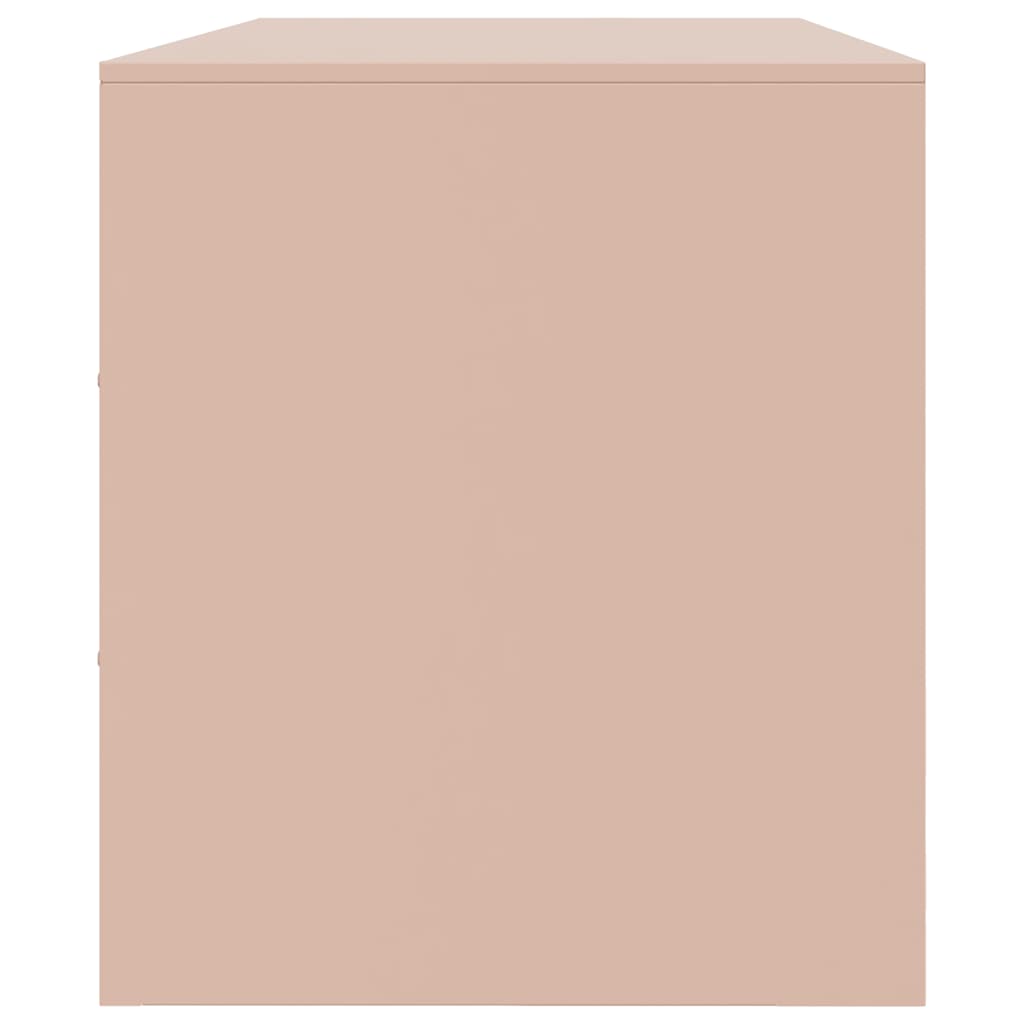 vidaXL Έπιπλο Τηλεόρασης Ροζ 99x39x44 εκ. από Ατσάλι