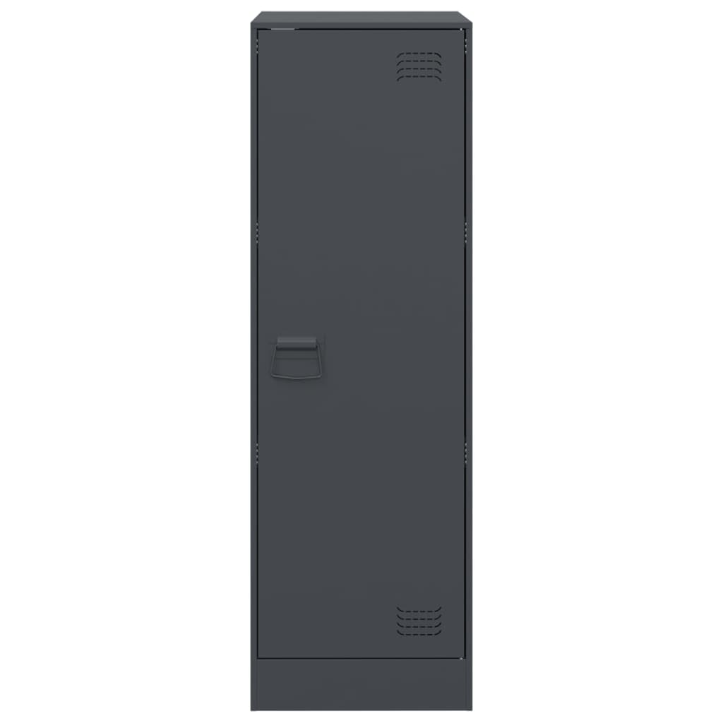 vidaXL Μπουφές Ανθρακί 34,5x39x107 εκ. από Ατσάλι