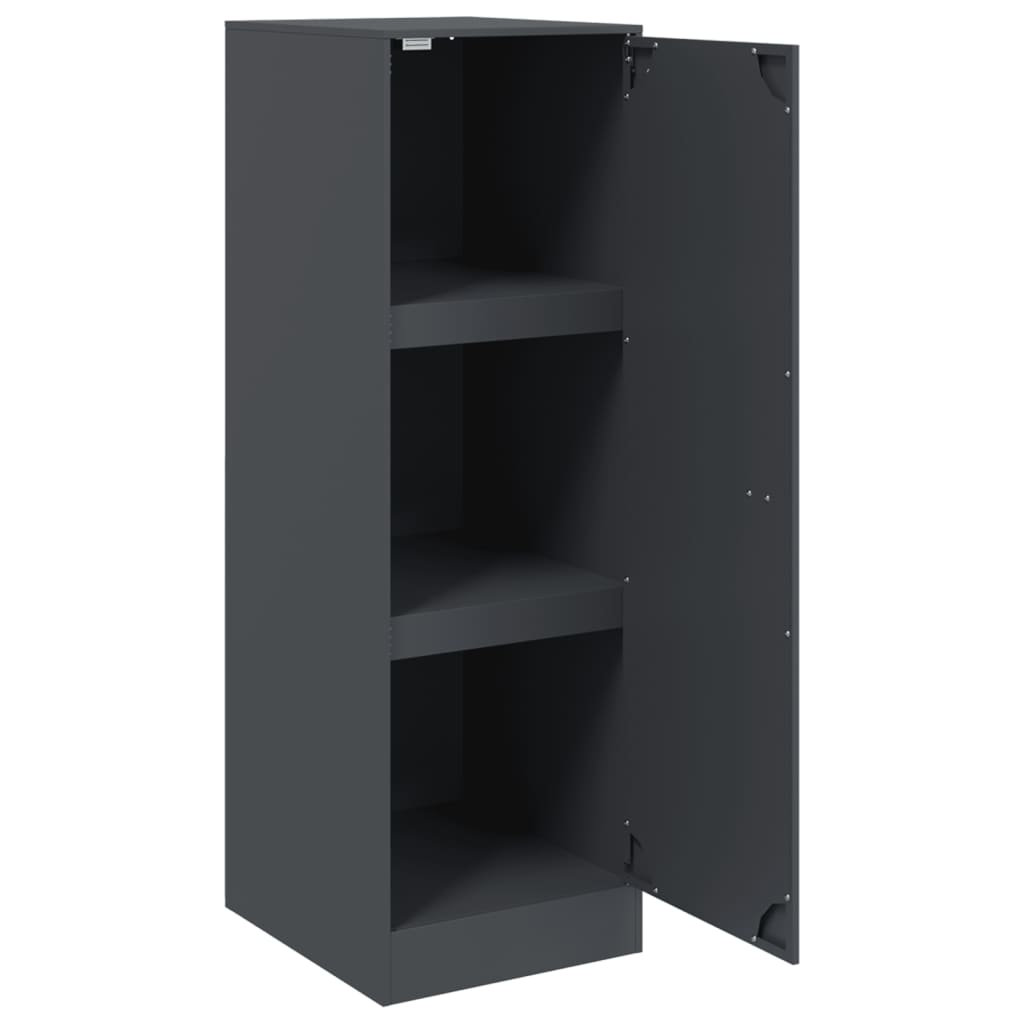 vidaXL Μπουφές Ανθρακί 34,5x39x107 εκ. από Ατσάλι