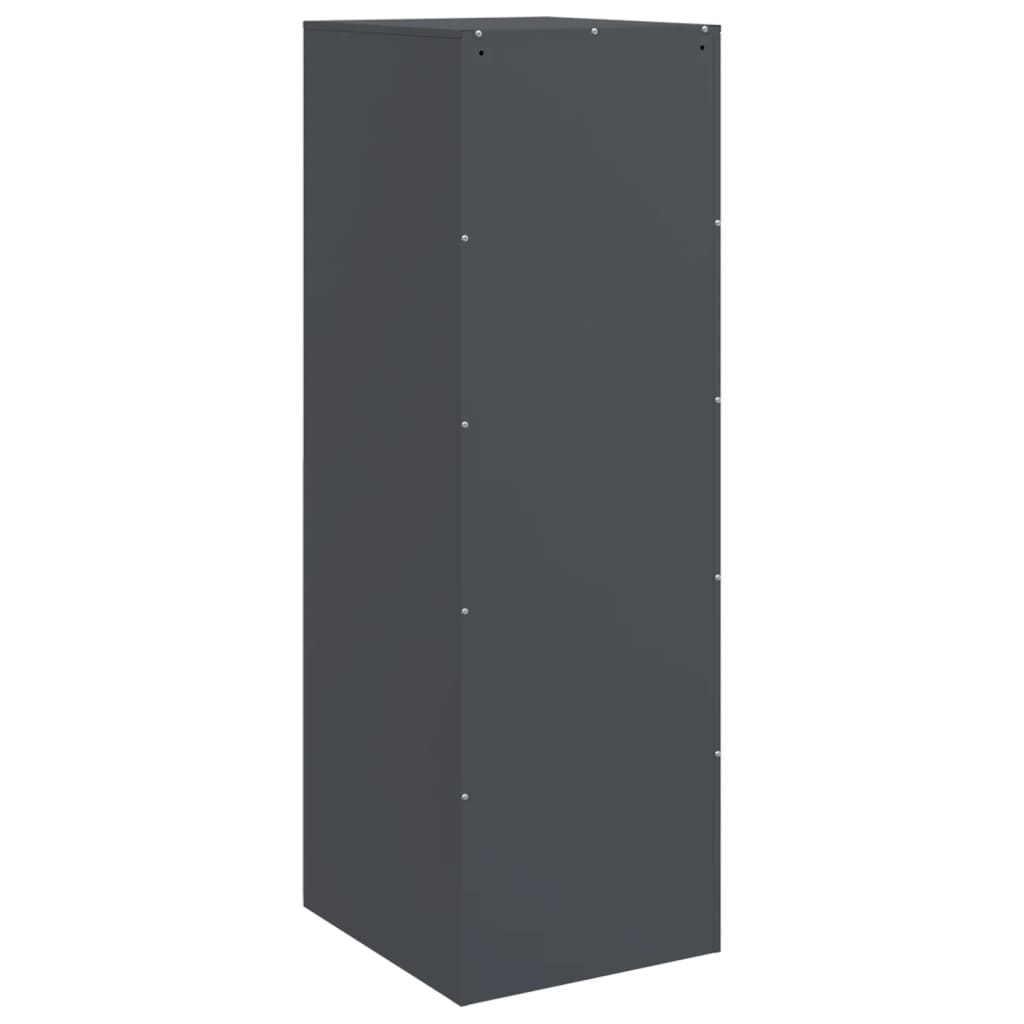 vidaXL Μπουφές Ανθρακί 34,5x39x107 εκ. από Ατσάλι