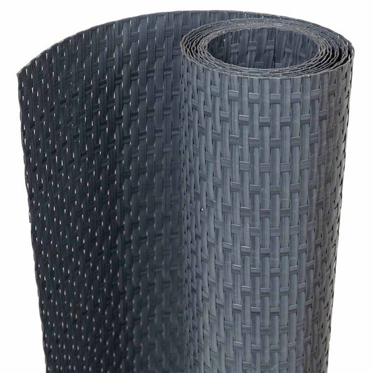 vidaXL Διαχωριστικό Βεράντας Ανθρακί 300 x 80 εκ. από Συνθετικό Ρατάν