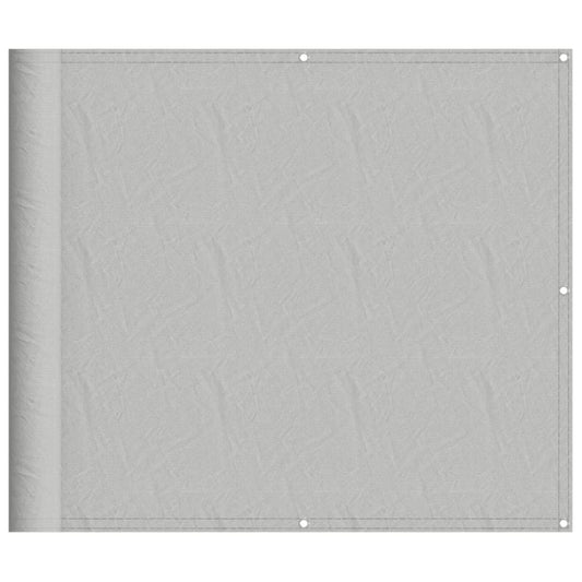 vidaXL Διαχωριστικό Βεράντας Αν. Γκρι 90x400εκ 100% Πολ. Ύφασμα Oxford