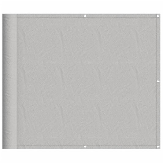 vidaXL Διαχωριστικό Βεράντας Αν. Γκρι 90x500εκ 100% Πολ. Ύφασμα Oxford