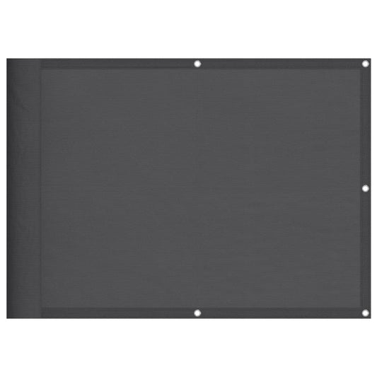 vidaXL Διαχωριστικό Βεράντας Ανθρακί 75x800εκ 100% Πολ. Ύφασμα Oxford