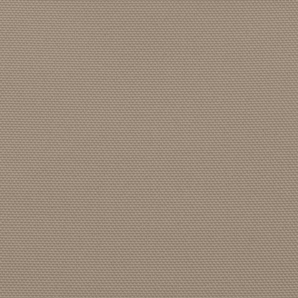 vidaXL Διαχωριστικό Βεράντας Taupe 75x700εκ 100% Πολ. Ύφασμα Oxford