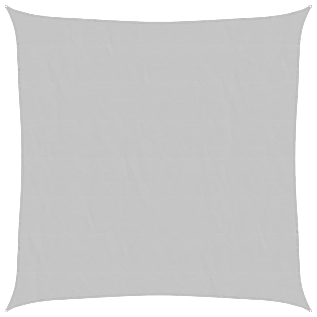 vidaXL Σκίαστρο Ιστιοπλοΐας Αν. Γκρι 2,5x2,5μ. 100% Πολυεστέρας Oxford