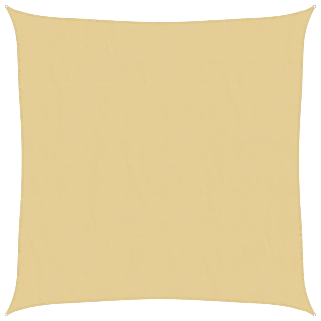 vidaXL Σκίαστρο Ιστιοπλοΐας Χρ. Άμμου 3,6x3,6μ. 100%Πολυεστέρας Oxford