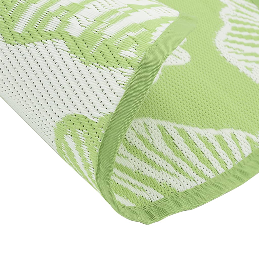 vidaXL Χαλί εξωτερικού χώρου ARAKIL Πράσινο Ø160 cm PP