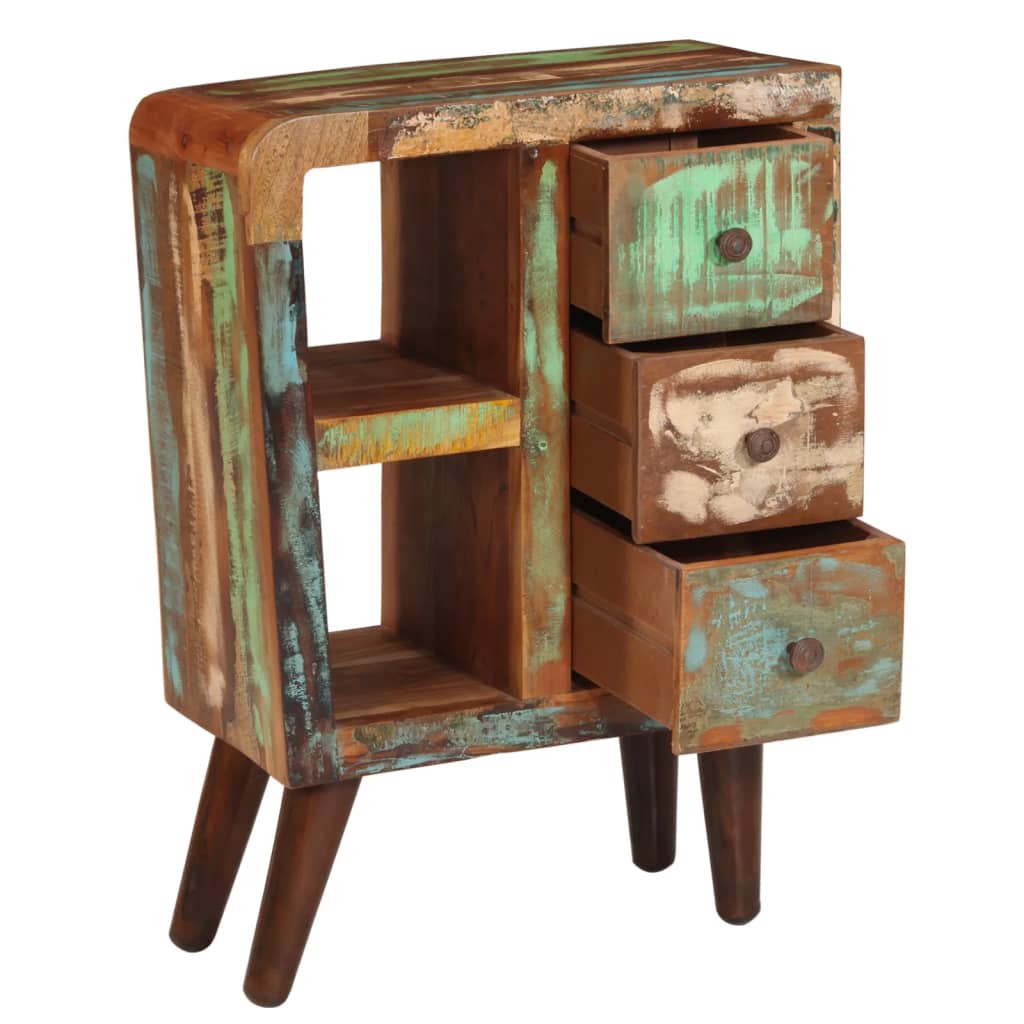 vidaXL Ντουλάπι 55 x 30 x 80 εκ. από Μασίφ Ανακυκλωμένο Ξύλο