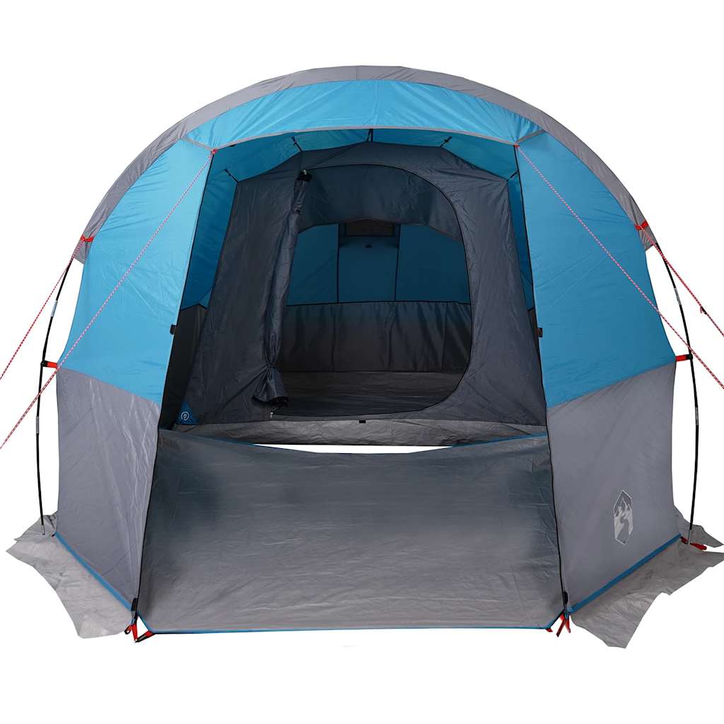 vidaXL Σκηνή Κάμπινγκ Τούνελ 4 Ατόμων Αδιάβροχη Μπλε