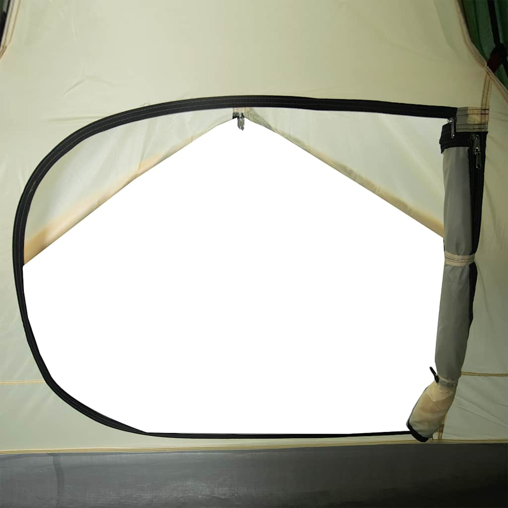 vidaXL Σκηνή Κάμπινγκ 4 Ατόμων Αδιάβροχη Πράσινη