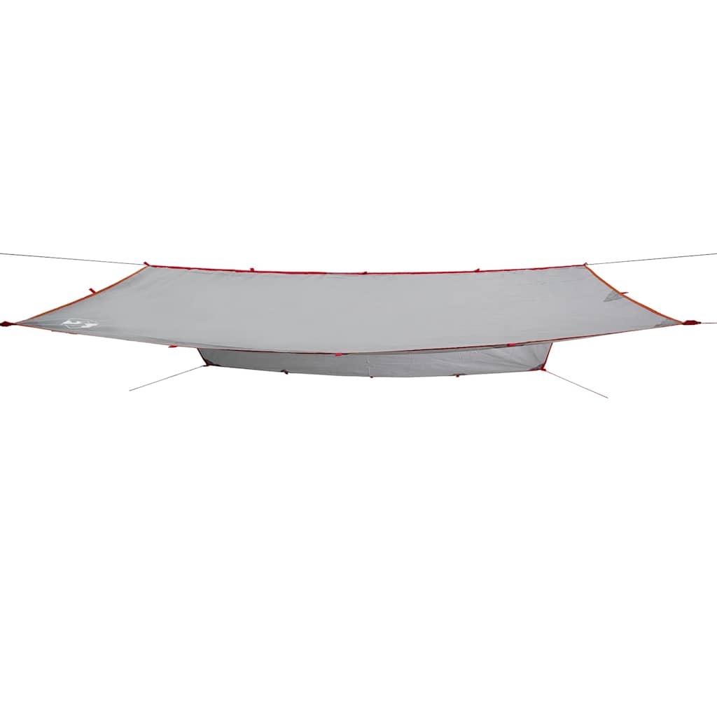 vidaXL Μουσαμάς Κάμπινγκ Αδιάβροχος Γκρι/Πορτοκαλί 500x294 εκ.