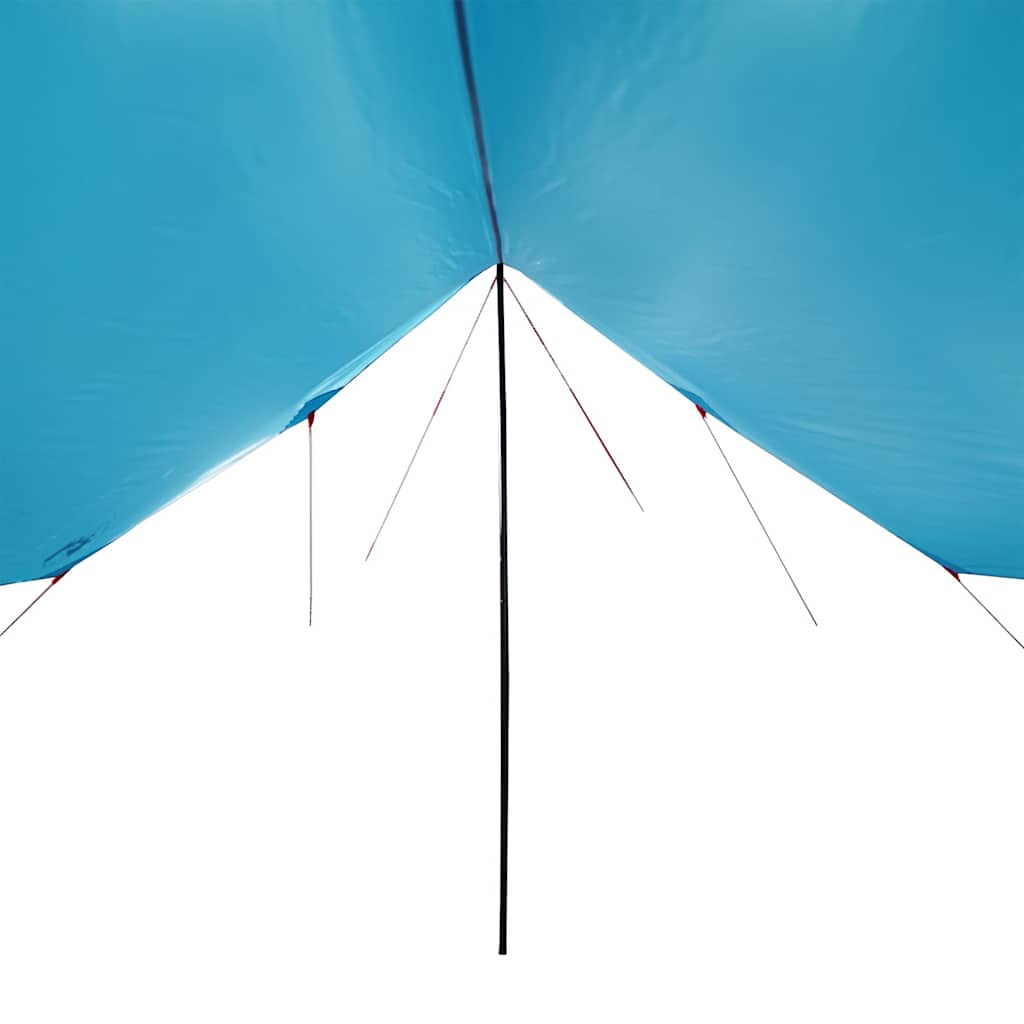 vidaXL Μουσαμάς Κάμπινγκ Αδιάβροχος Μπλε 460x305x210 εκ.