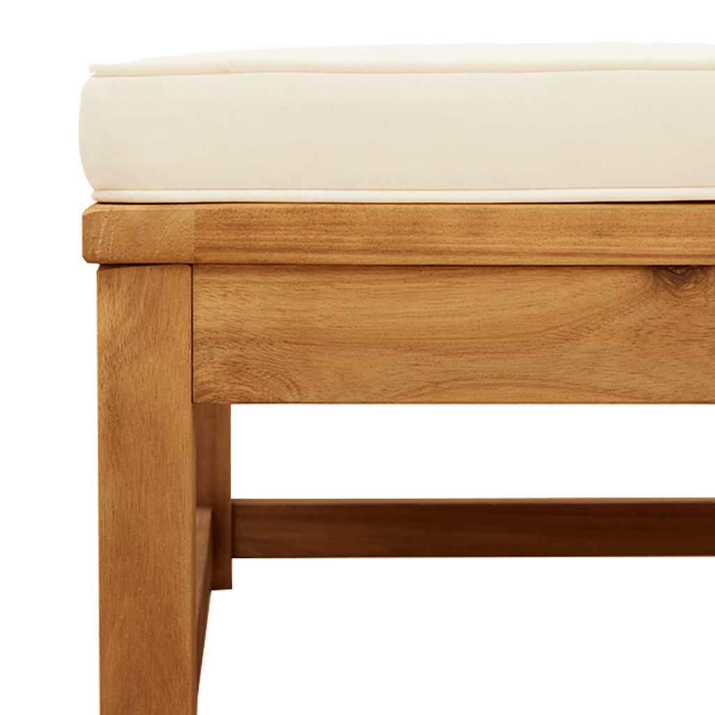 vidaXL Σαλόνι Κήπου 5 Τεμαχίων από Μασίφ Ξύλο Ακακίας με Μαξιλάρια