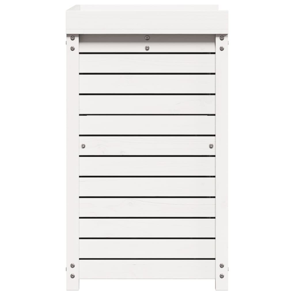 vidaXL Τραπέζι Κηπουρικής με Ράφια 82,5x50x86,5 εκ. Μασίφ Ξύλο Πεύκου