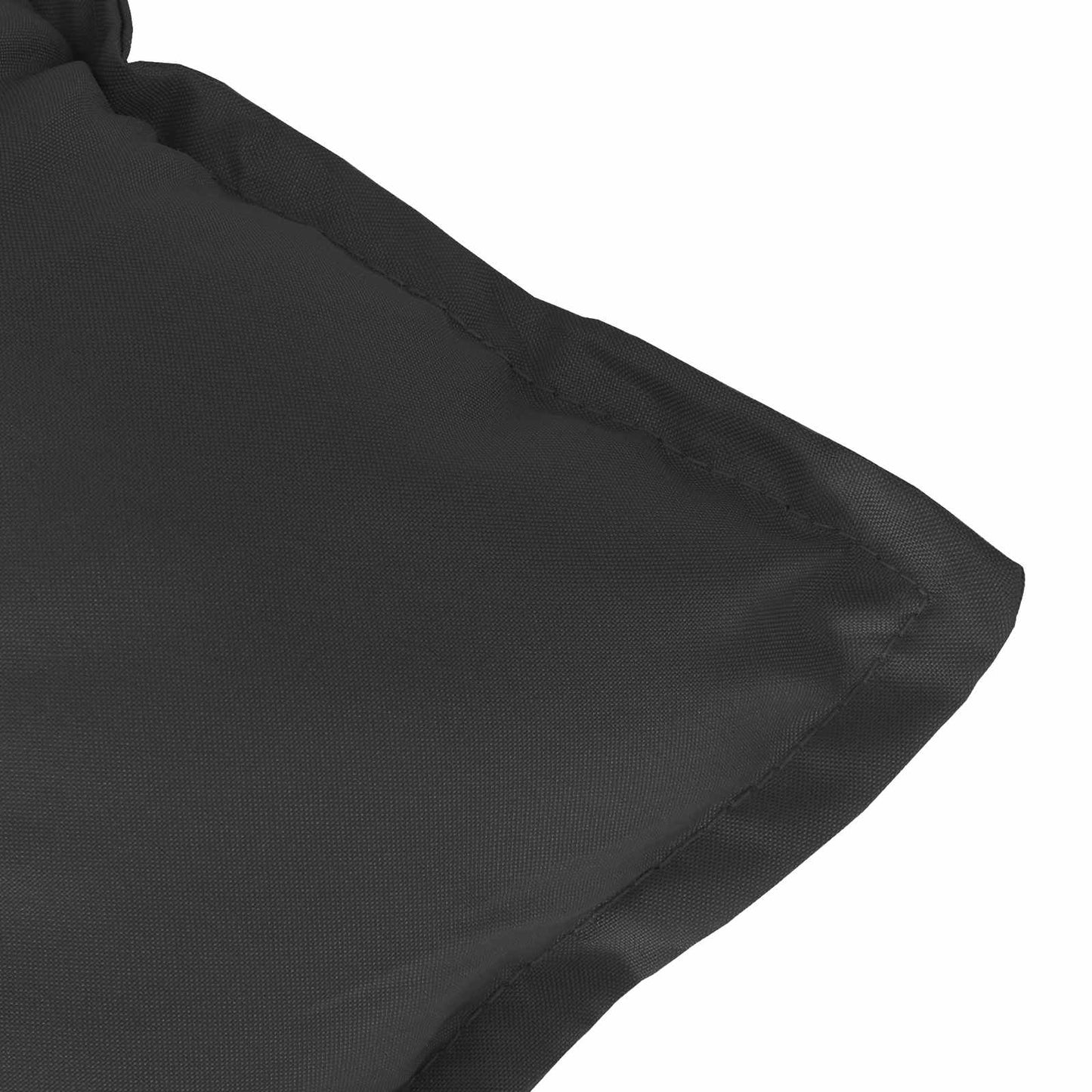 vidaXL Σέτ Μαξιλαριών Καρέκλας Υψηλής Πλάτης 4 pcs Μελανζ Μαύρο