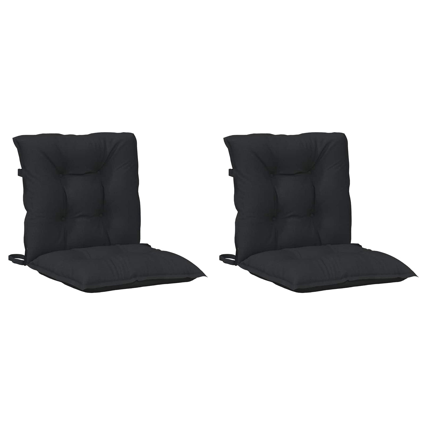 vidaXL Σετ Μαξιλαριών για Χαμηλή Πολυθρόνα 2 pcs Πολυεστέρας