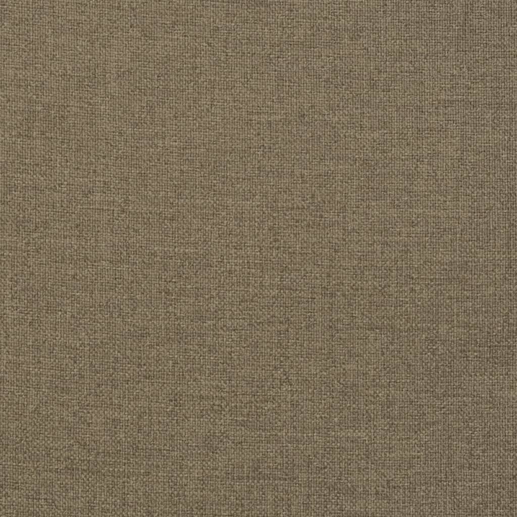 vidaXL Μαξιλάρια Καρέκλας 6 τεμ. Taupe 100x50x7εκ. Ύφασμα