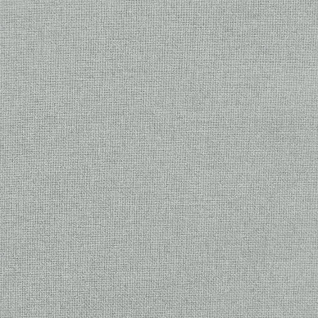 vidaXL Μαξιλάρια Καρέκλας Κήπου Πλάτη 4τεμ. Αν.Γκρι 100x50x4εκ. Ύφασμα