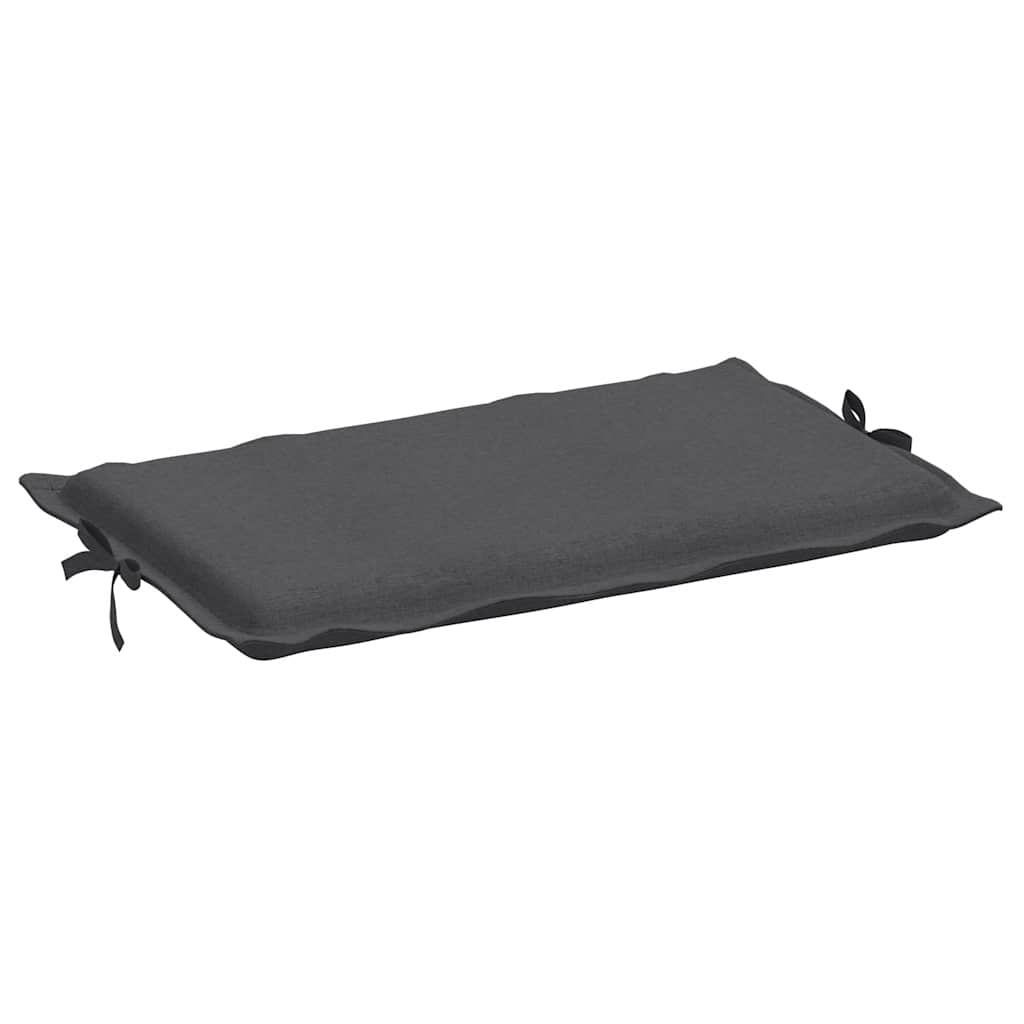 vidaXL Μαξιλάρι Ξαπλώστρας Ανθρακί 186x58x4 εκ. Ύφασμα