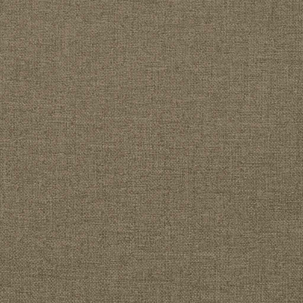 vidaXL Μαξιλάρι Ξαπλώστρας Taupe 186x58x4 εκ. Ύφασμα