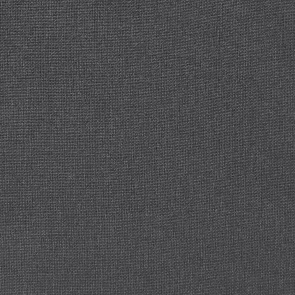 vidaXL Μαξιλάρι Ξαπλώστρας Ανθρακί Μελανζέ 200x50x4 εκ. από Ύφασμα