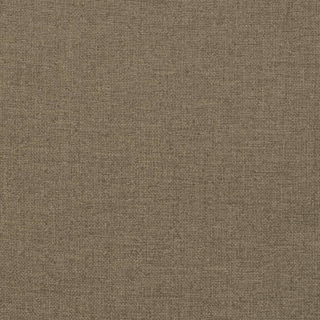 vidaXL Μαξιλάρι Ξαπλώστρας Taupe 200x50x4 εκ. Ύφασμα