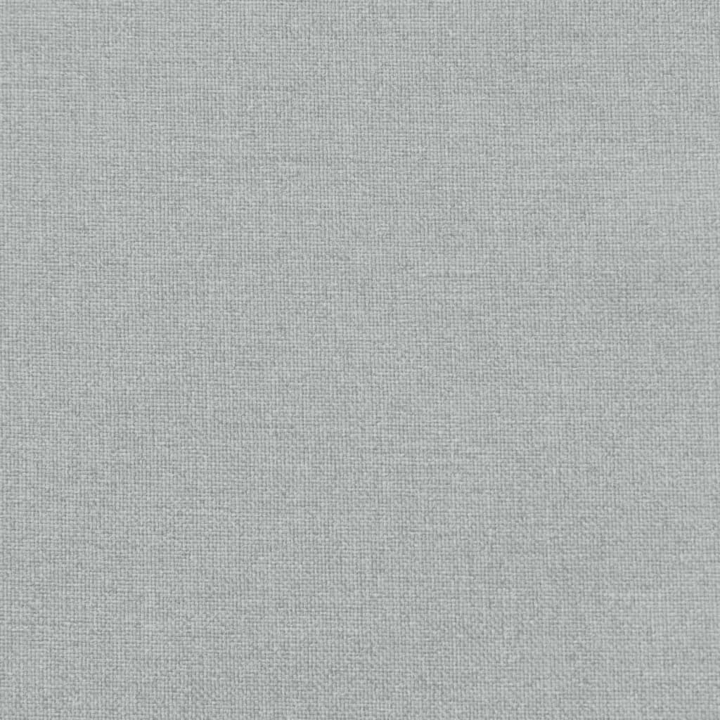 vidaXL Μαξιλάρι Ξαπλώστρας Ανοιχτό Γκρι 200x60x4 εκ. Ύφασμα