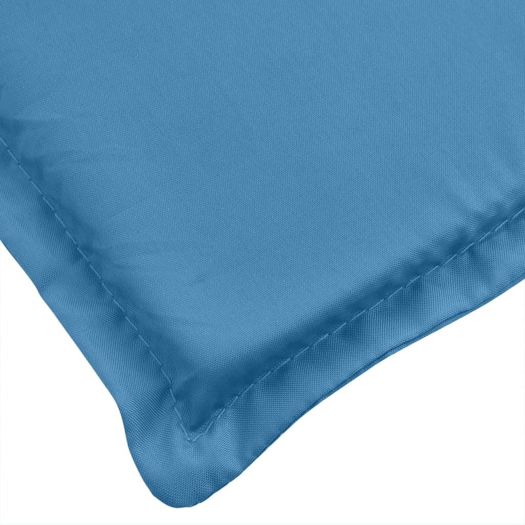 vidaXL Μαξιλάρι Ξαπλώστρας Μπλε 200x60x4 εκ. Ύφασμα